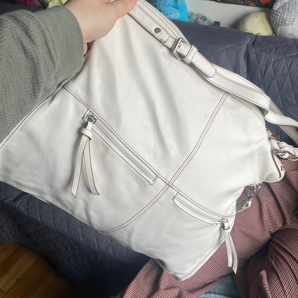 Super Deep Pretty White Purse